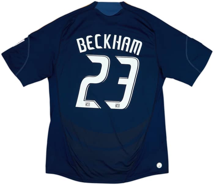 2009-11 LA Galaxy Away Shirt Beckham #23 - 7/10 - (L)