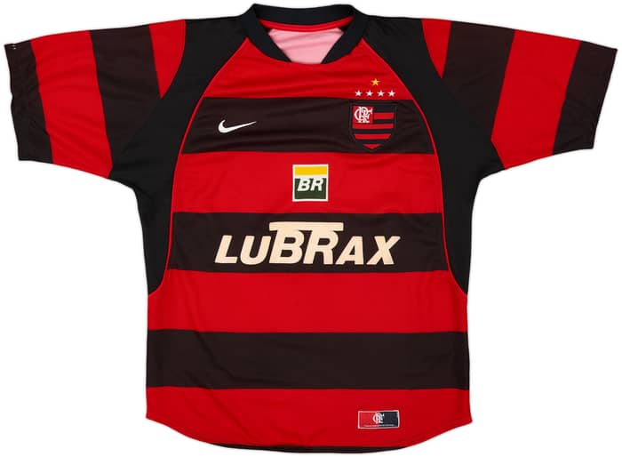 2002-04 Flamengo Home Shirt #10 - 6/10 - (M/L)