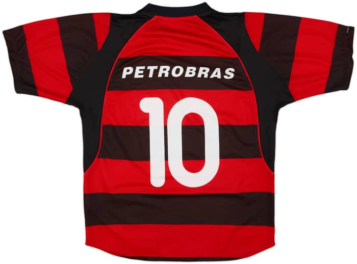 2002-04 Flamengo Home Shirt #10 - 6/10 - (M/L)