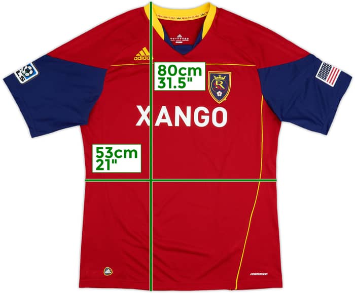 2010 Real Salt Lake Player Issue Home Shirt - 8/10 - (XL)