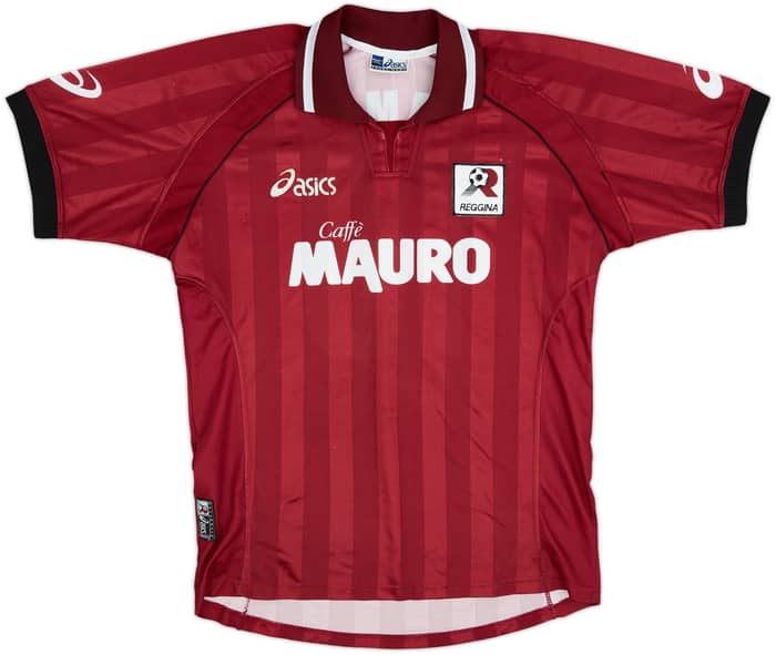 2001-02 Reggina Home Shirt Nakamura #10 - 8/10 - (L)