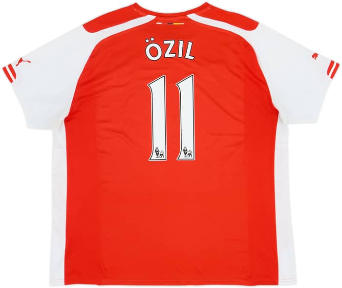 2014-15 Arsenal Home Shirt Ozil #11 - 5/10 - (XXL)