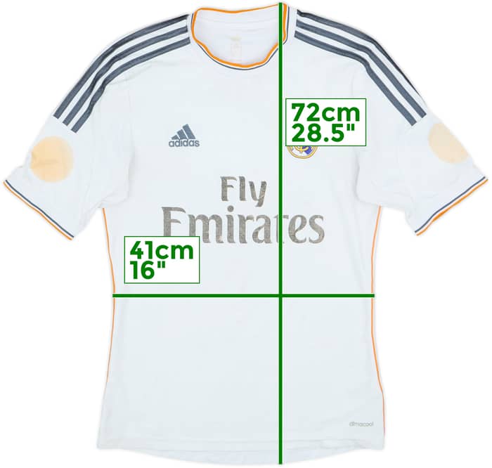 2013-14 Real Madrid Home Shirt - 3/10 - (S)