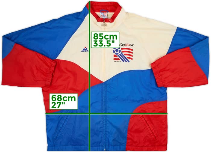 1994 USA Apex One Track Jacket - 3/10 - (XL)