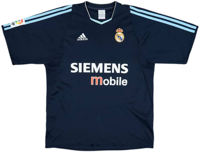 2003-04 Real Madrid Away Shirt Beckham #23 - 7/10 - (M)