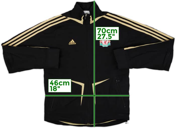 2008-09 Liverpool adidas Track Jacket - 7/10 - (S)