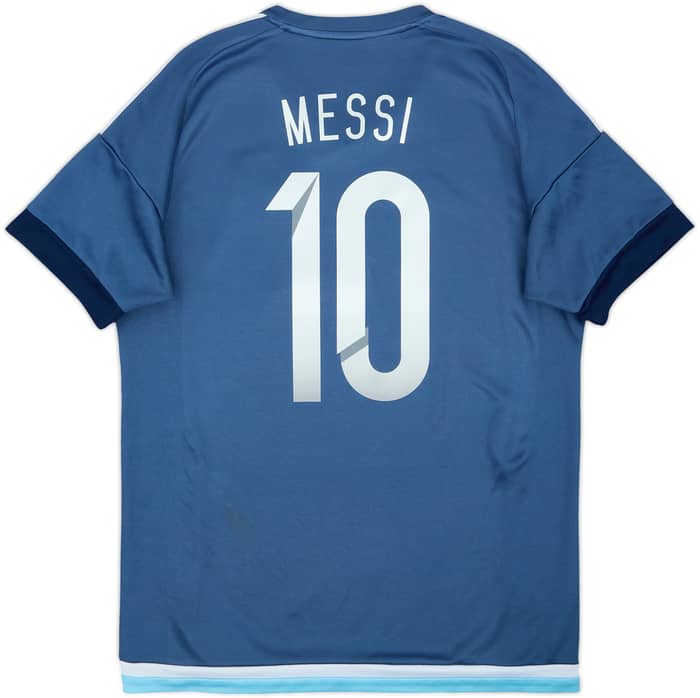 2015-16 Argentina Away Shirt Messi #10 - 5/10 - (L)