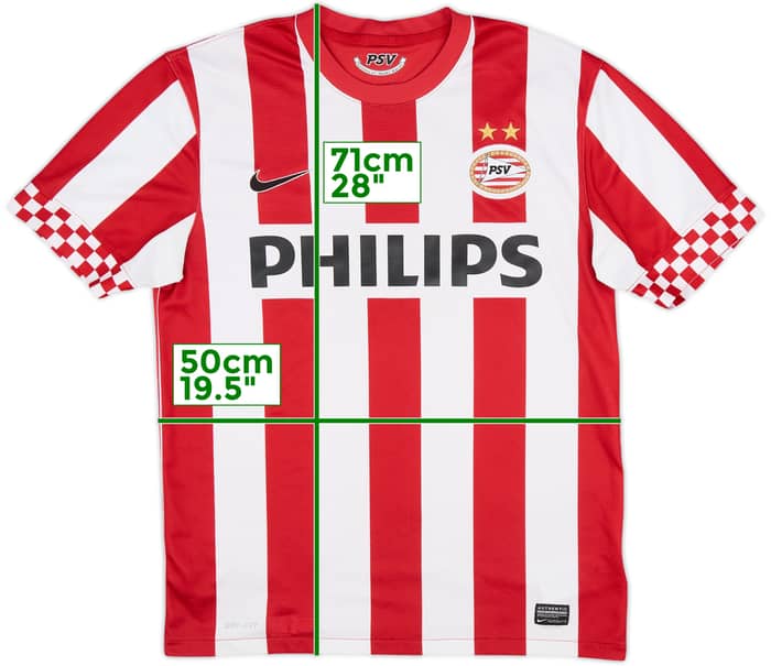 2012-13 PSV Home Shirt - 7/10 - (M)