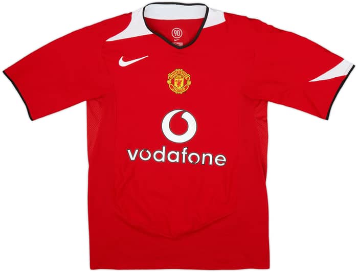 2004-06 Manchester United Home Shirt Giggs #11 - 8/10 - (S)