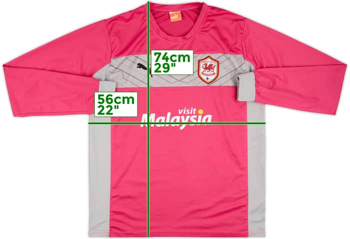 2012-13 Cardiff Match Issue GK Shirt #13