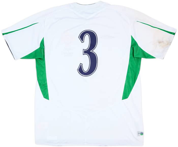 2004 Northern Ireland Player Issue Away Shirt #3 (Capaldi)