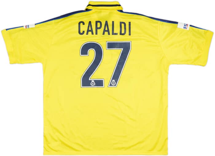 2000-01 Birmingham Match Issue Away Shirt Capaldi #27