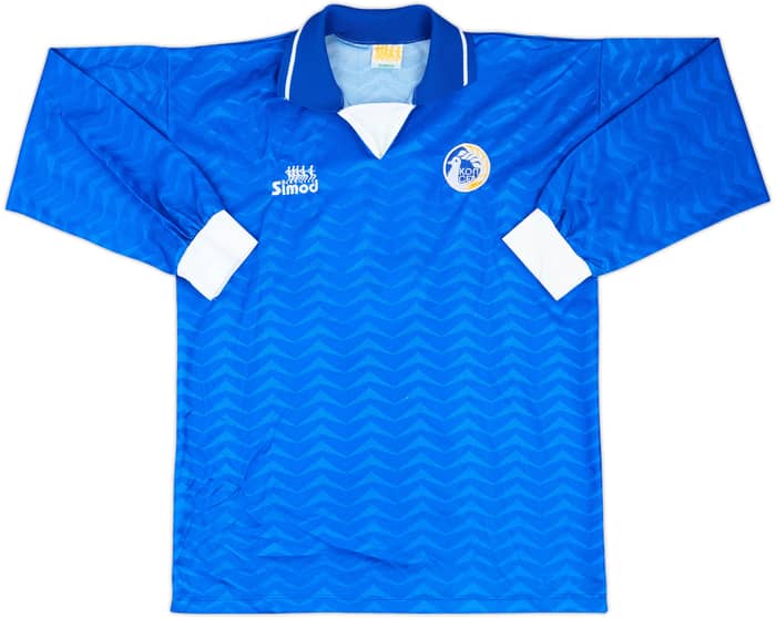 1995 Cyprus Match Issue Home L/S Shirt #9 (Gogić)