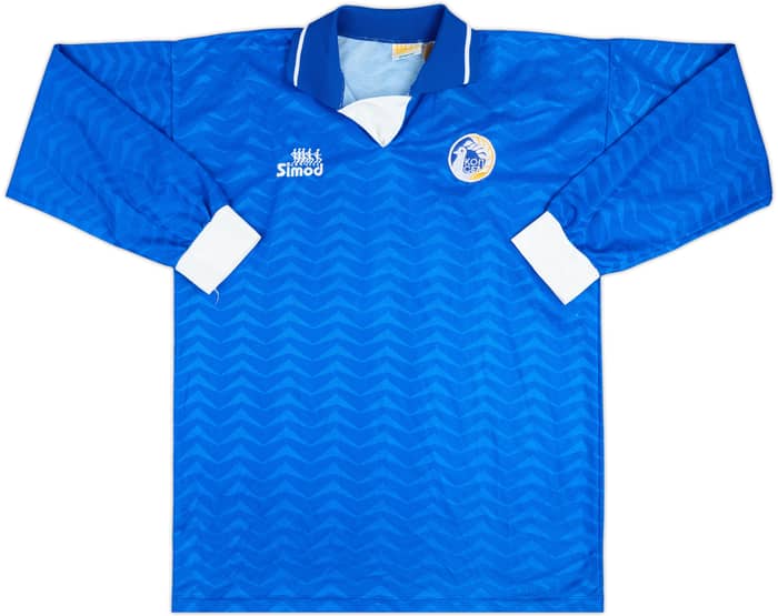 1995 Cyprus Match Issue Home L/S Shirt #4