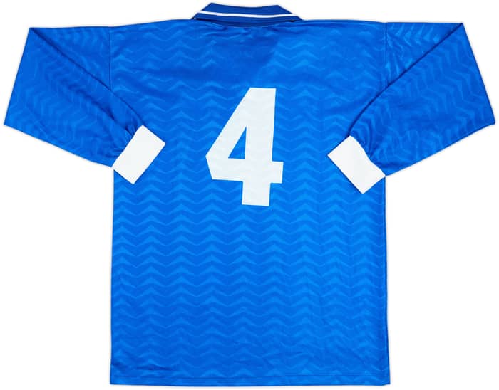 1995 Cyprus Match Issue Home L/S Shirt #4