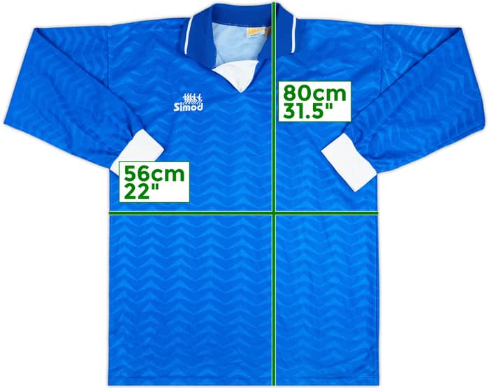 1995 Cyprus Match Issue Home L/S Shirt #4