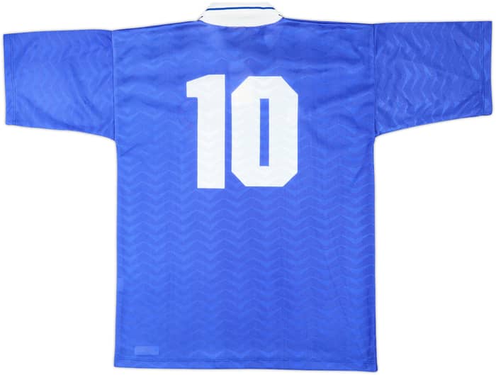 1994-95 Cyprus Match Issue Home Shirt #10 (Hadjiloucas)