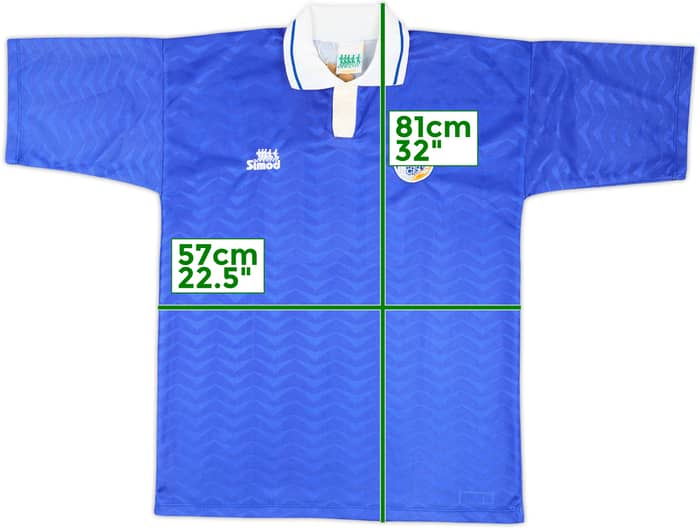 1994-95 Cyprus Match Issue Home Shirt #10 (Hadjiloucas)