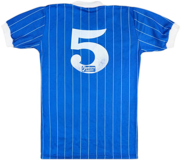 1984-86 Cyprus Match Issue Home Shirt #5