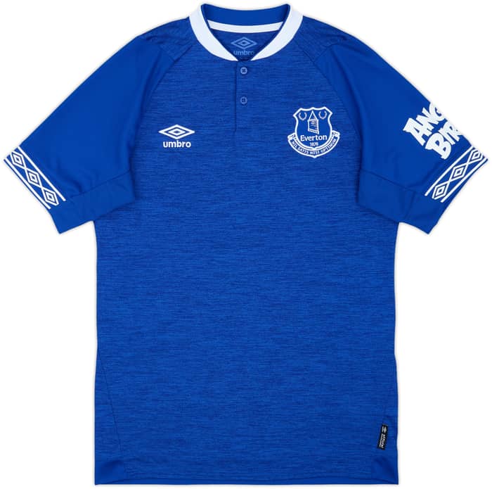 2018-19 Everton Home Shirt Baines #3 - 9/10 - (S)