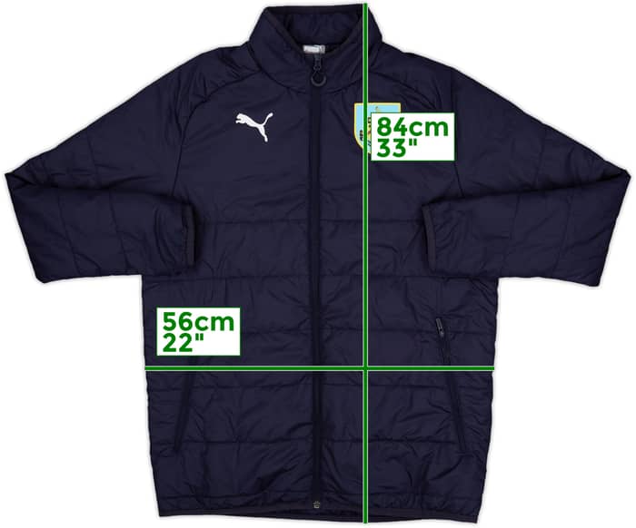 2017-18 Burnley Puma Padded Bench Coat - 8/10 - (S)