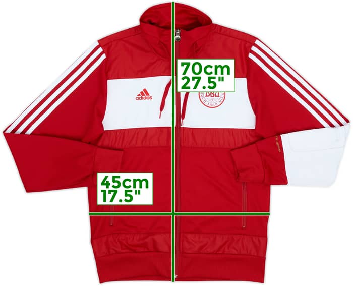 2009-10 Denmark adidas Track Jacket - 8/10 - (XS)