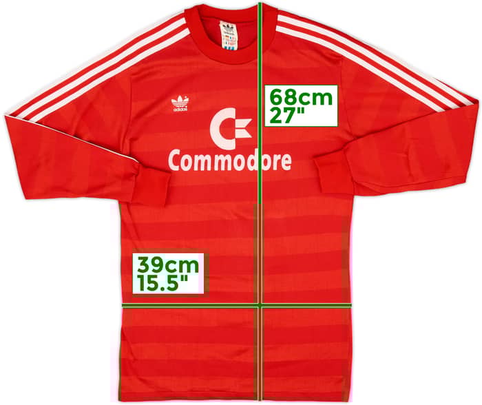 1984-89 Bayern Munich Home L/S Shirt - 8/10 - (M)