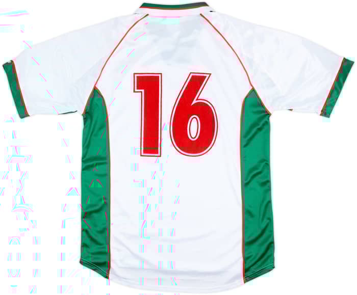 1999 Bulgaria Match Issue Home Shirt #16 (Yankov)