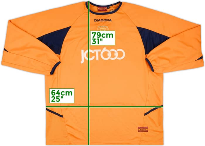 2003-04 Bradford City Signed Centenary GK Shirt #1 (Combe)