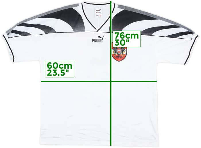 1995-96 Austria Match Issue Home Shirt #5