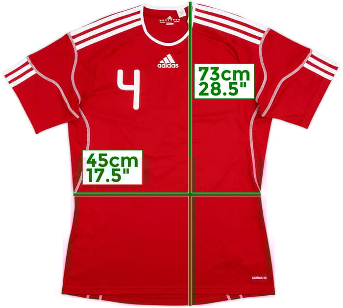 2010-11 Andorra Match Issue Home Shirt #4 (Sonejee)