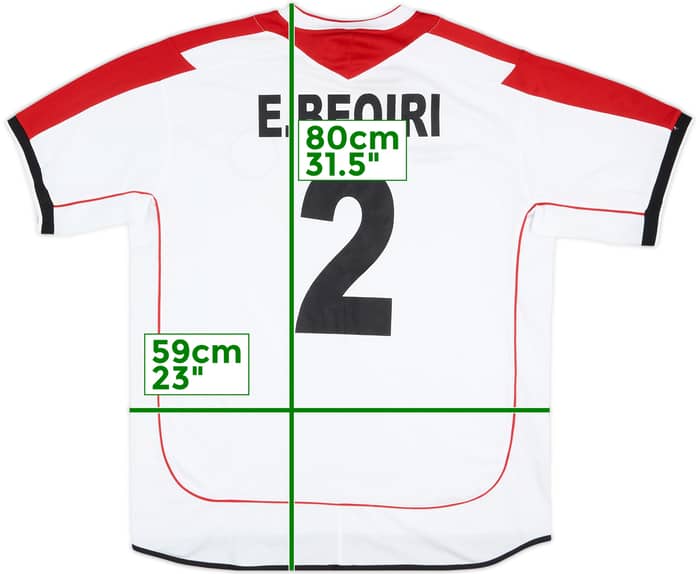 2005 Albania Match Issue Away Shirt E.Beqiri #2