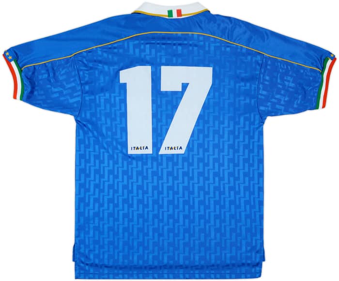 1994-96 Italy Match Issue Home Shirt #17