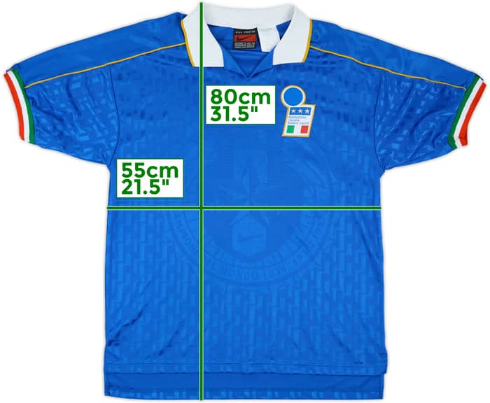 1994-96 Italy Match Issue Home Shirt #17