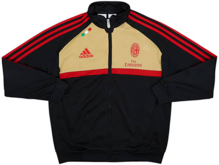 2011-12 AC Milan adidas Track Jacket - 8/10 - (L.Boys)