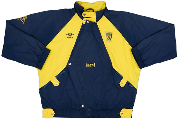 1990-92 Scotland Umbro Track Jacket - 7/10 - (M)