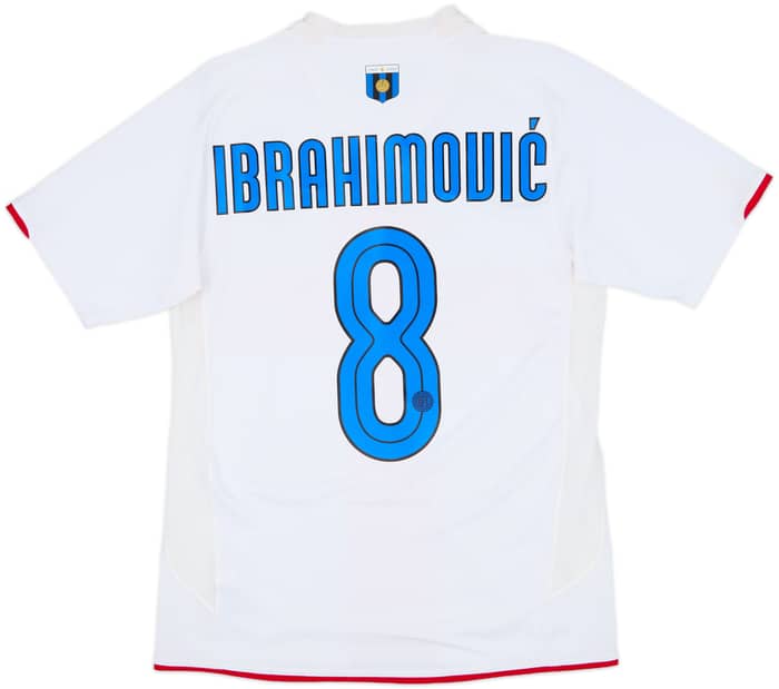 2007-08 Inter Milan Centenary Away Shirt Ibrahimovic #8 - 7/10 - (S)