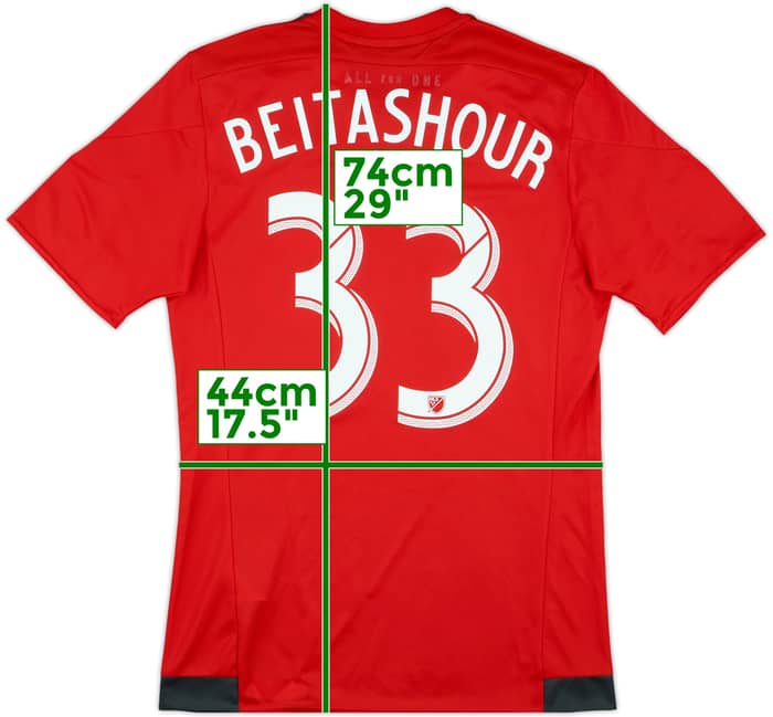 2016 Toronto Match Issue Home Shirt Beitashour #33