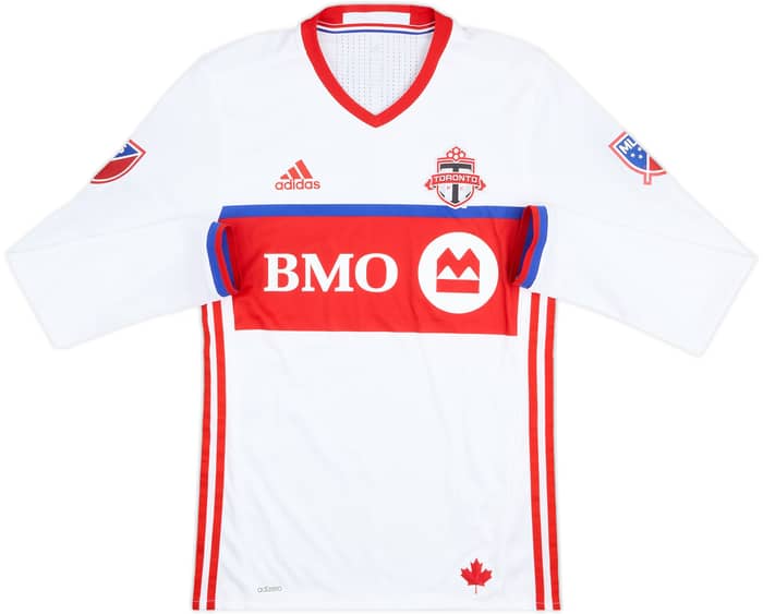 2016-17 Toronto FC Authentic Away L/S Shirt Giovinco #10 - 9/10 - (S)