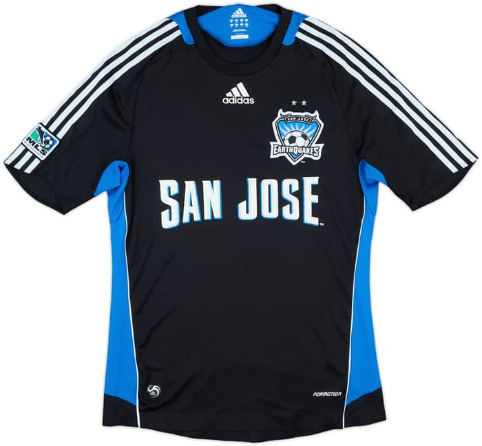 2008 San Jose Earthquakes Match Issue Home Shirt Garcia #3