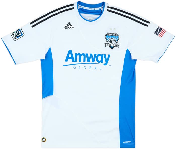 2010 San Jose Earthquakes Match Issue Away Shirt Alvarez #10