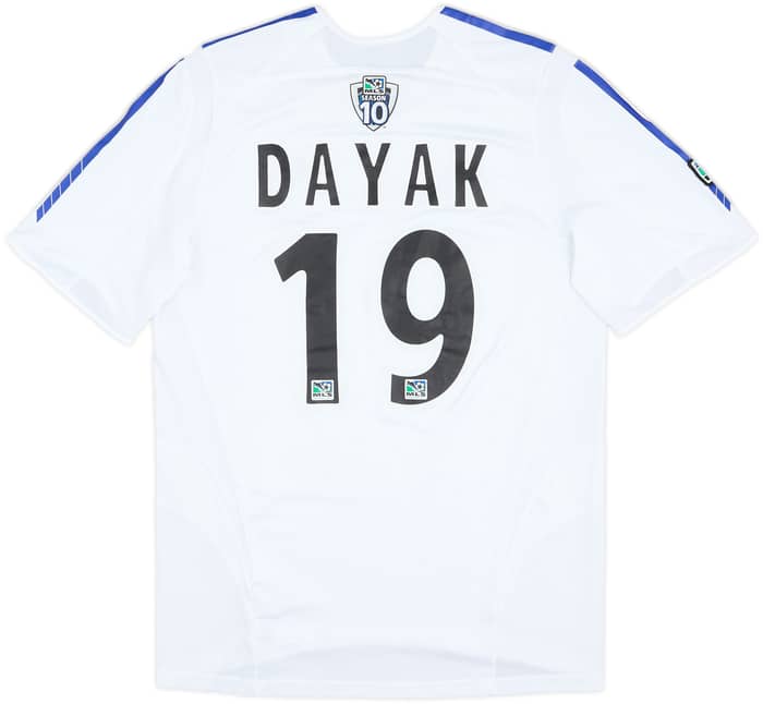 2005 San Jose Earthquakes Match Issue Away Shirt Dayak #19