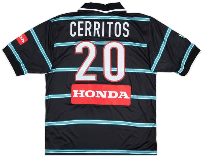 1998-99 San Jose Clash Match Issue Away Shirt Cerritos #20
