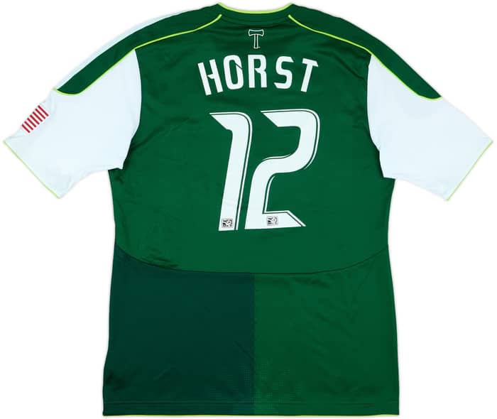 2011-12 Portland Timbers Match Issue Home Shirt Horst #12