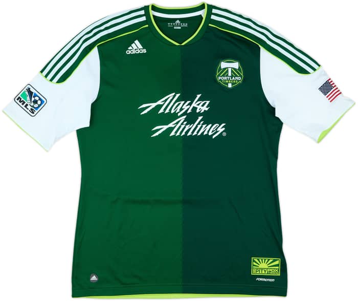 2011-12 Portland Timbers Match Issue Home Shirt Horst #12