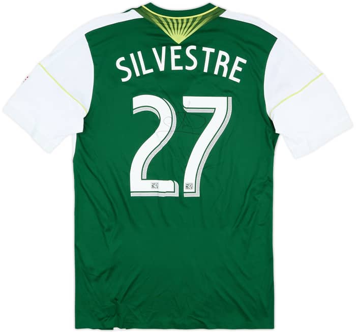 2013 Portland Timbers Match Issue Signed Home Shirt Silvestre #27
