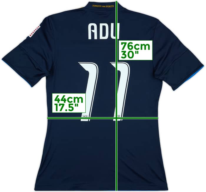 2011 Philadelphia Union Player Issue Home Shirt Adu #11 - 8/10 - (M)