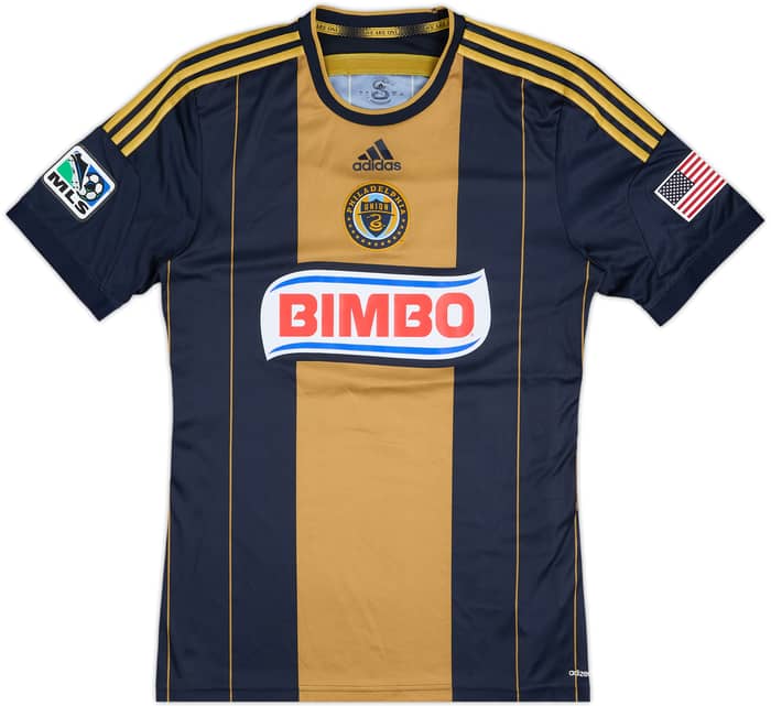 2014 Philadelphia Union Authentic Home Shirt Edu #21 - 9/10 - (L)