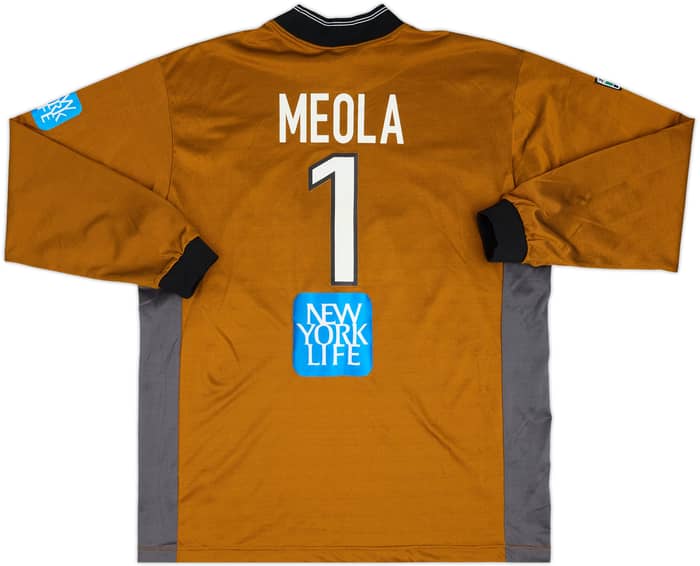 2000 NY/NJ Metrostars Player Issue GK Shirt Meola #1 - 6/10 - (XL)