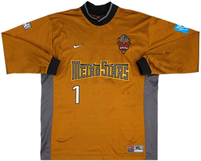 2000 NY/NJ Metrostars Player Issue GK Shirt Meola #1 - 6/10 - (XL)